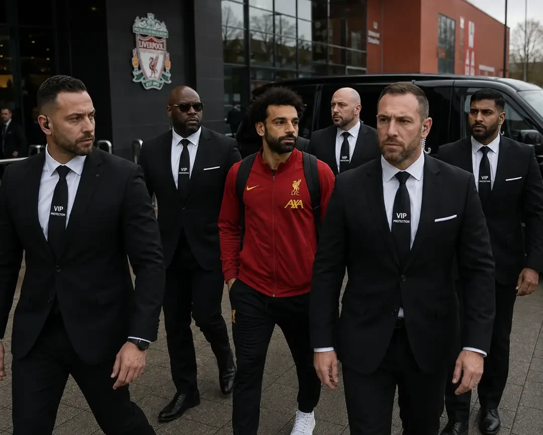 VIP Protection Services operatives escorting a client at a high-profile event